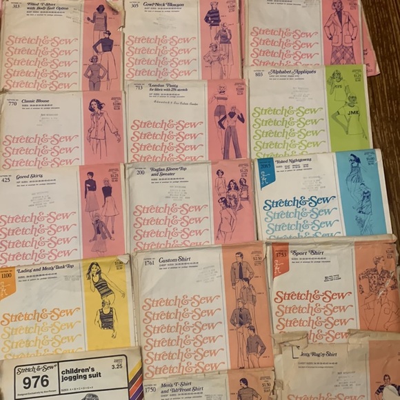 60 Vintage Sewing Patterns from the 1970’s - Picture 8 of 12